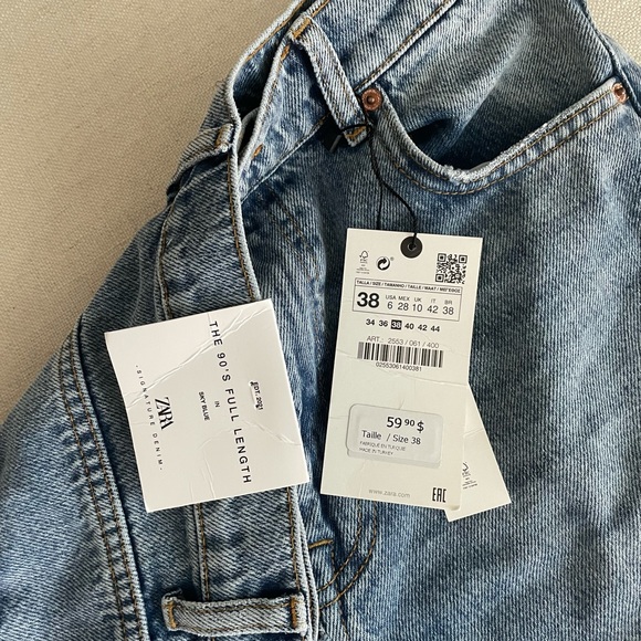 Zara wide leg jeans BNWT - Picture 4 of 6